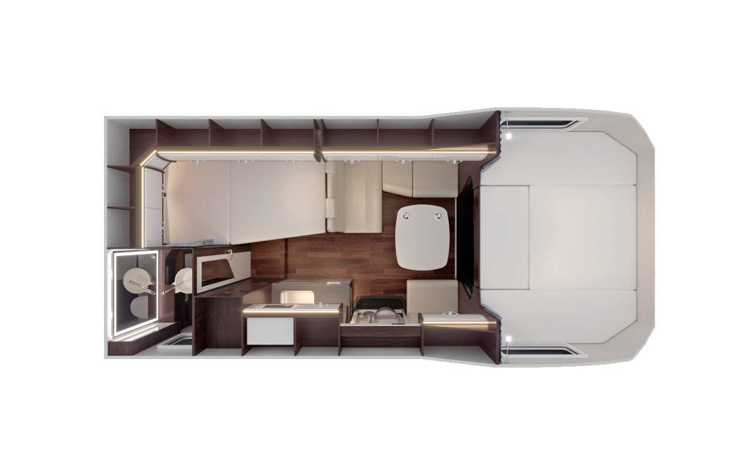 這可能是2022年設計最合理的房車了！